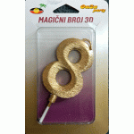 Magična 3D zlato -8- rustik
