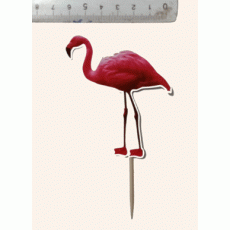 Toper 6-8cm flamingo